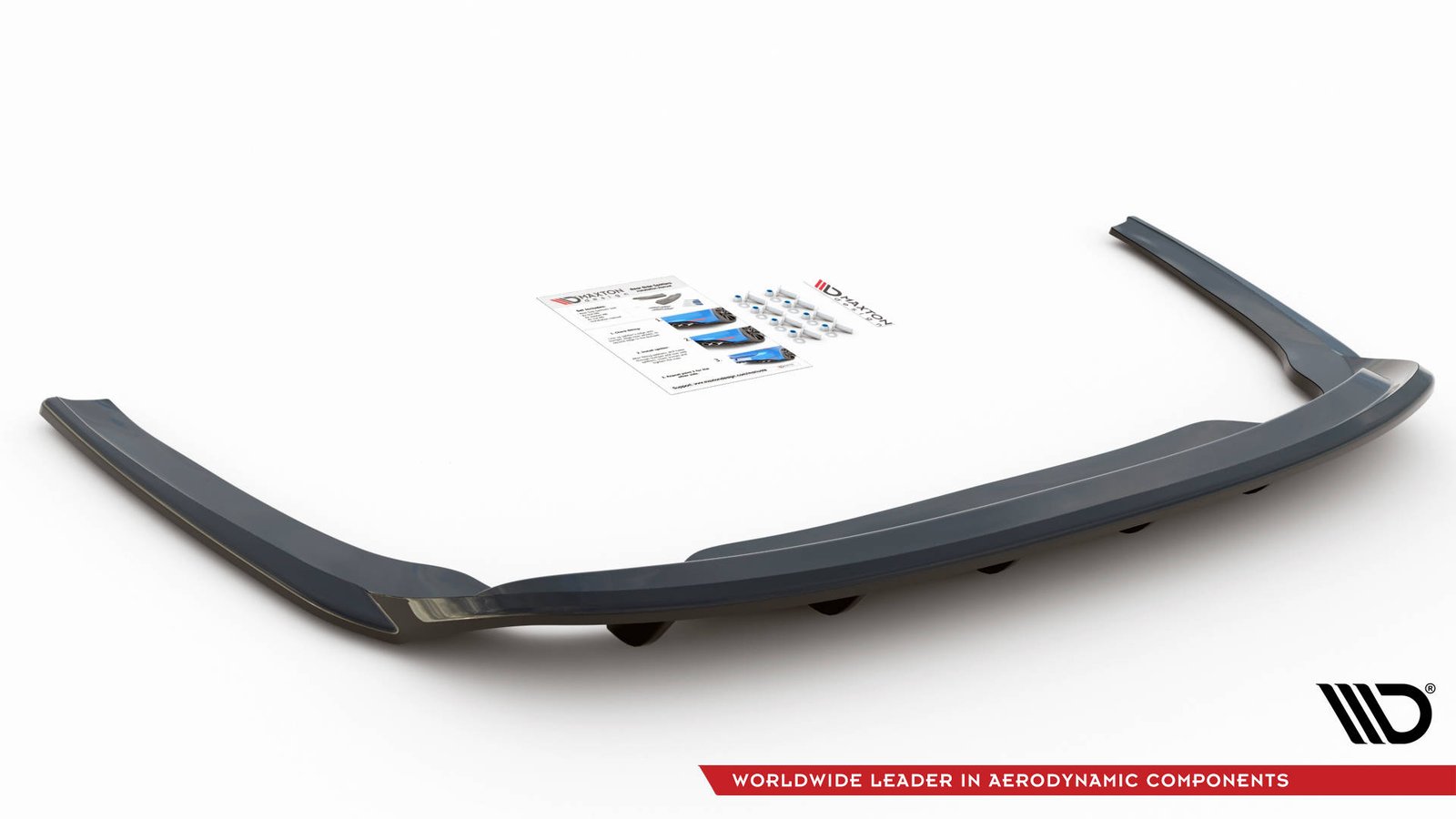 Splitter Trasero (with vertical bars) Skoda Octavia Mk4 - Imagen 4