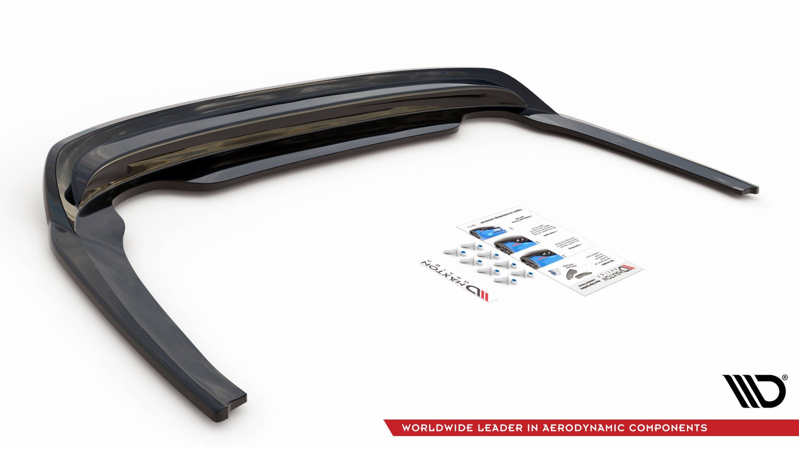Splitter Trasero (with vertical bars) Skoda Octavia Mk4 - Imagen 5