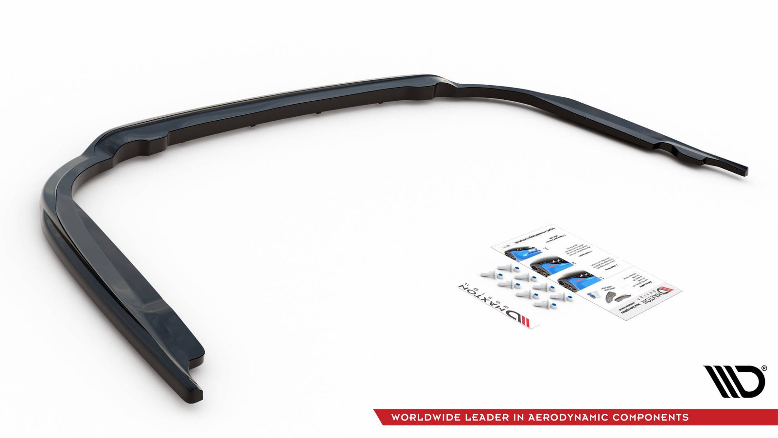 Splitter Trasero (with vertical bars) Toyota Avensis Wagon Mk3 Facelift - Imagen 4