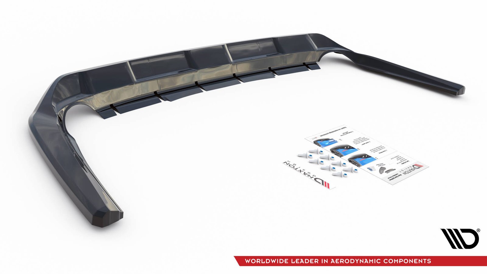 Splitter Trasero (with vertical bars) Toyota RAV4 Mk5 - Imagen 5