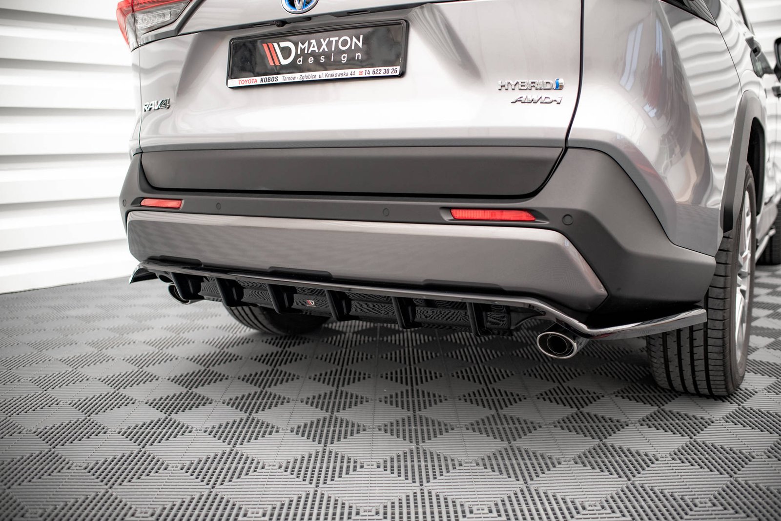Splitter Trasero (with vertical bars) Toyota RAV4 Mk5