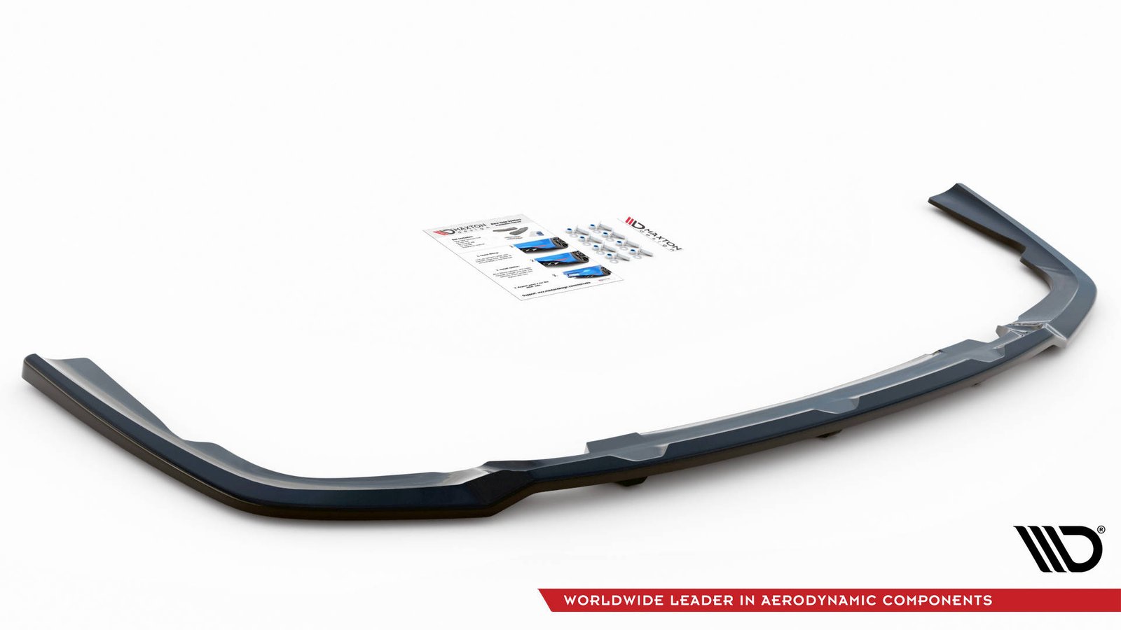 Splitter Trasero (with vertical bars) BMW X6 M-Pack G06 - Imagen 4