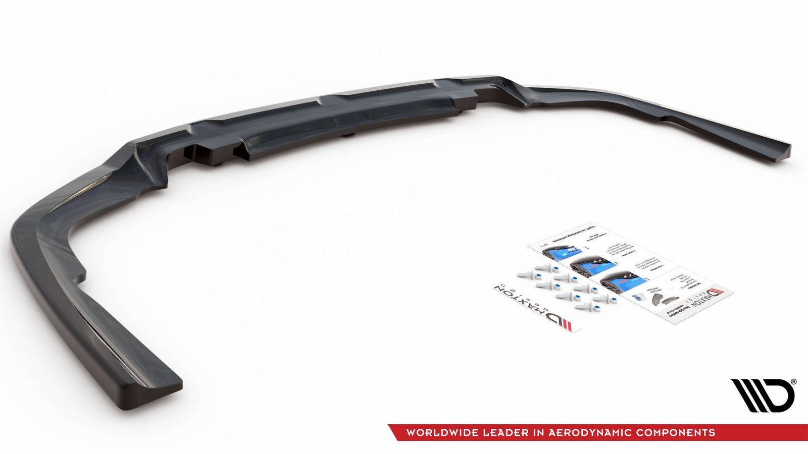 Splitter Trasero (with vertical bars) BMW X6 M-Pack G06 - Imagen 5