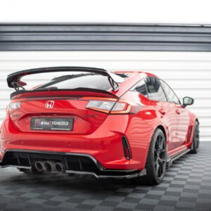 Splitter Trasero (with vertical bars) + Flaps Aerodinámicos Honda Civic Type-R Mk 11