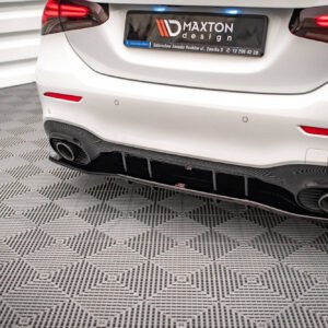 Splitter Trasero (with vertical bars) Mercedes A 35 AMG Sedan V177