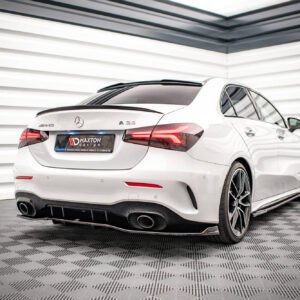 Splitter Trasero (with vertical bars) Mercedes A 35 AMG Sedan V177
