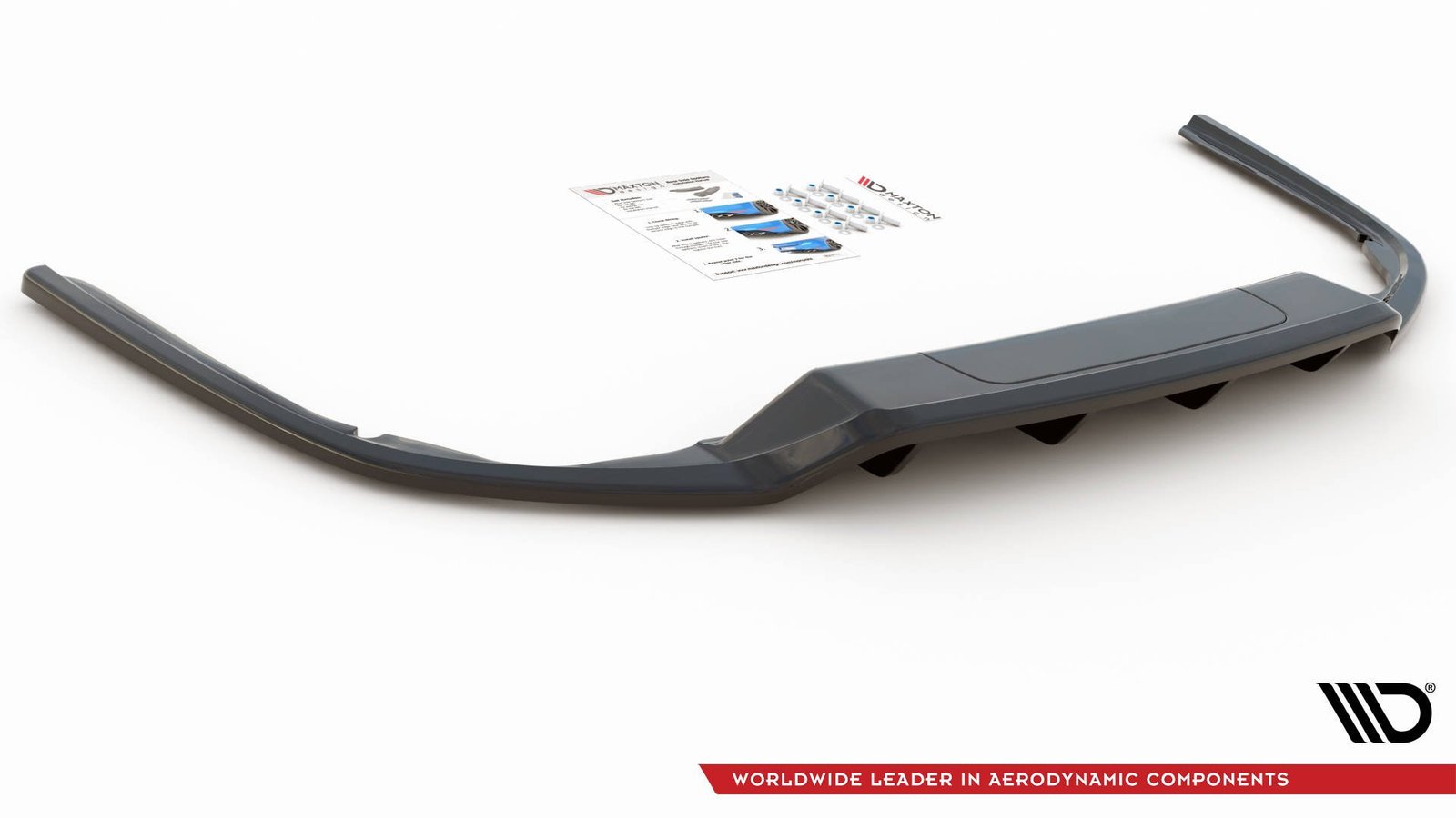 Splitter Trasero (with vertical bars) Volkswagen Passat B8 - Imagen 4