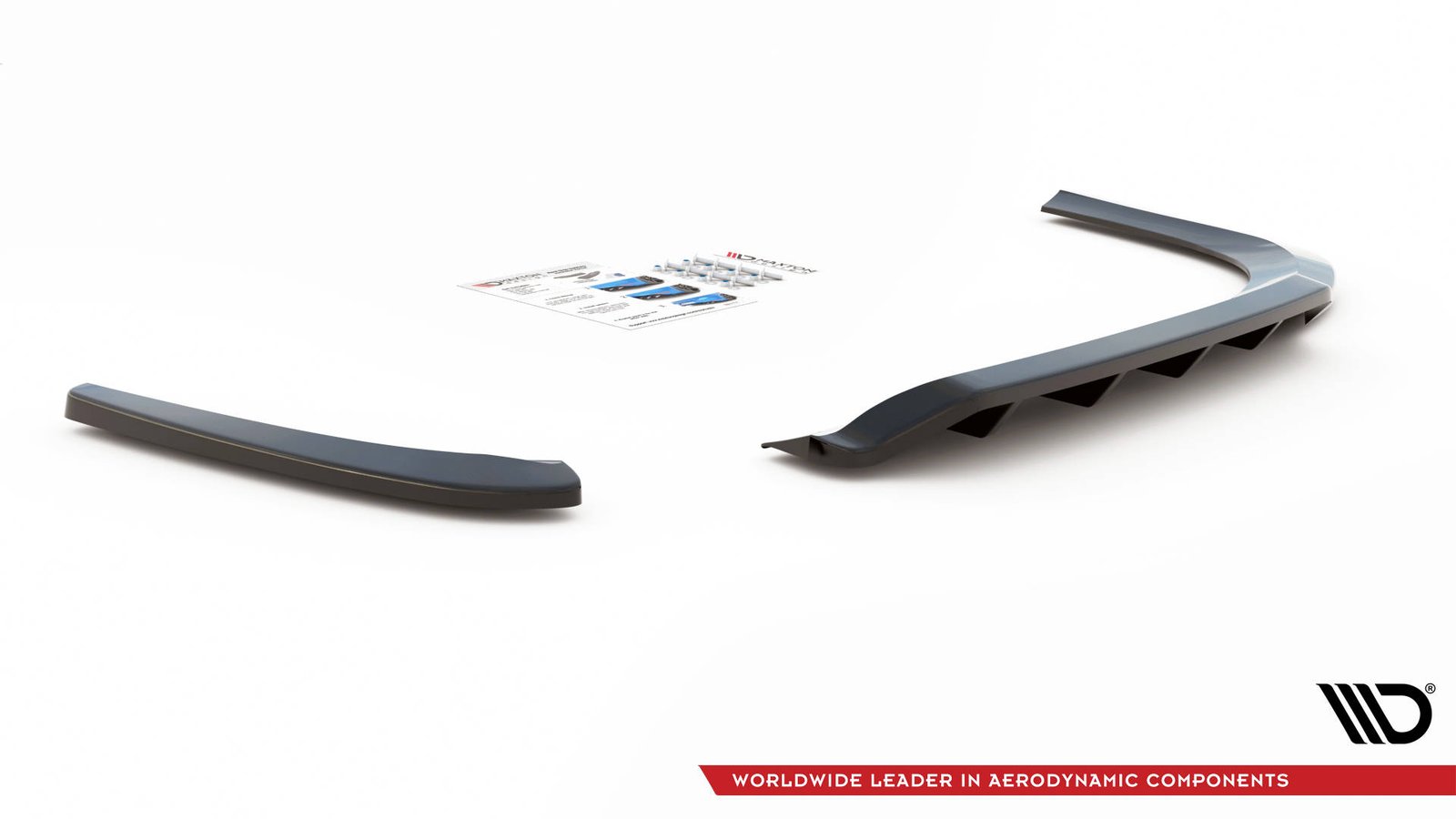 Splitter Trasero (with vertical bars) Volkswagen Passat CC - Imagen 5