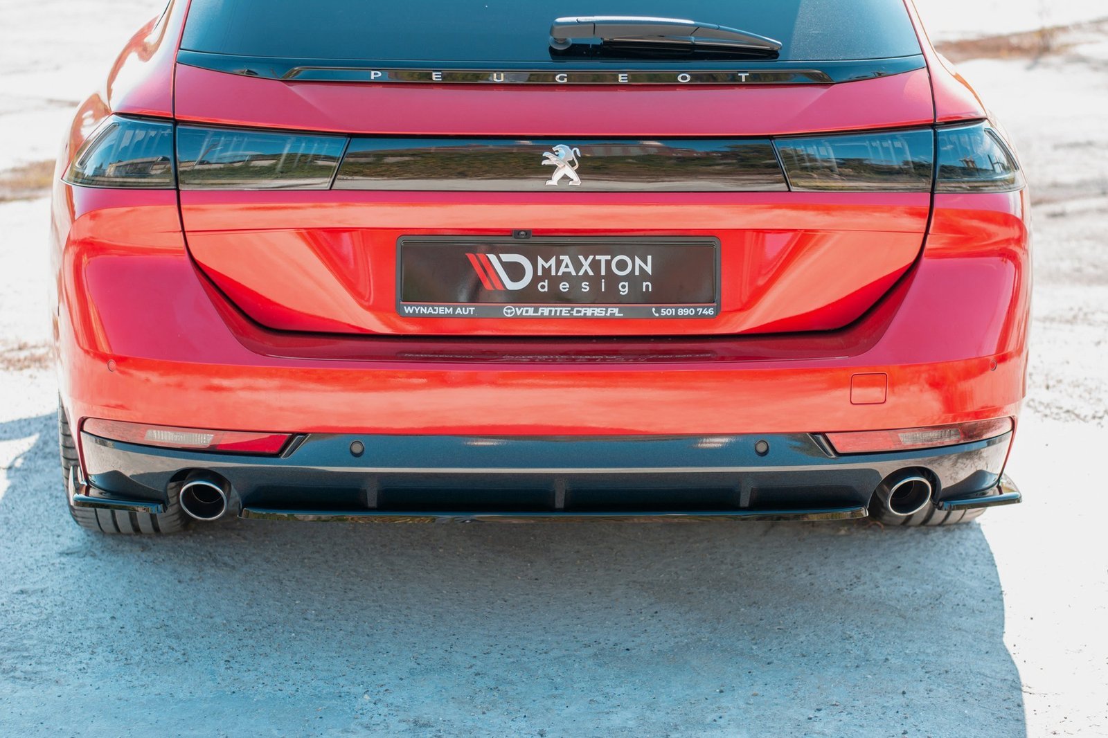 Splitter Trasero(without vertical bars) Peugeot 508 Petrol Mk2