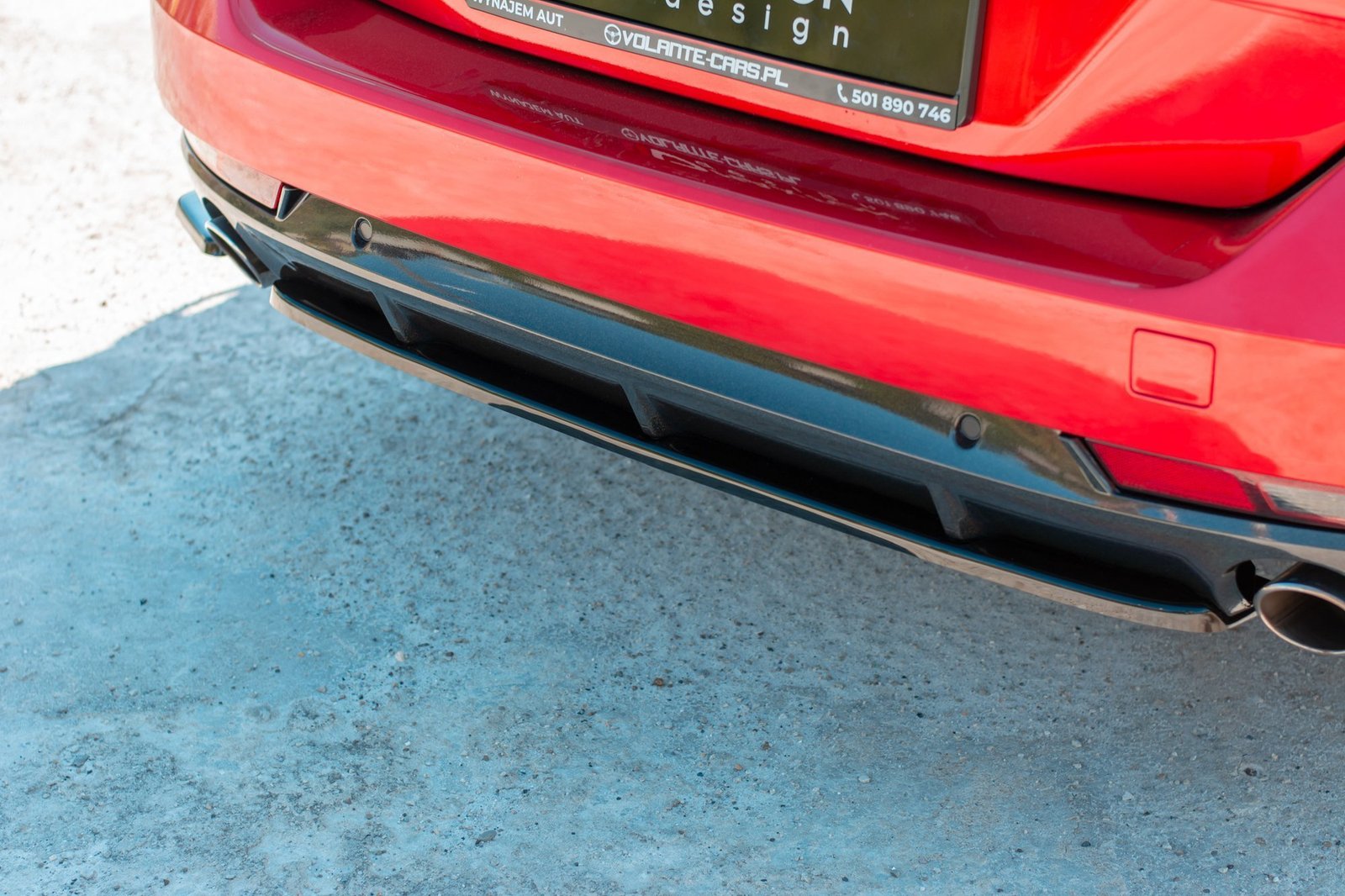 Splitter Trasero(without vertical bars) Peugeot 508 Petrol Mk2 - Imagen 3