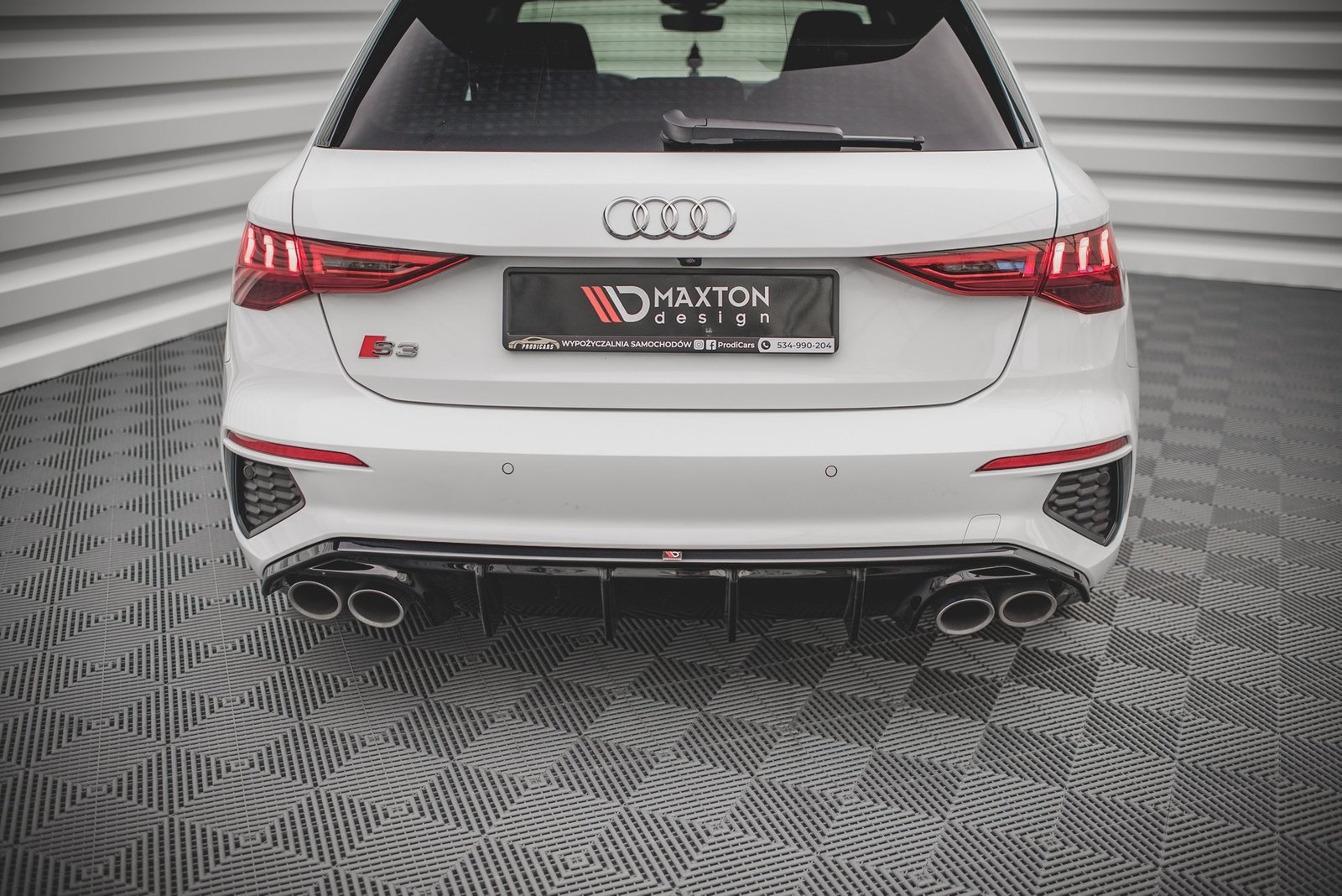 Faldón Trasero Audi S3 Sportback 8Y