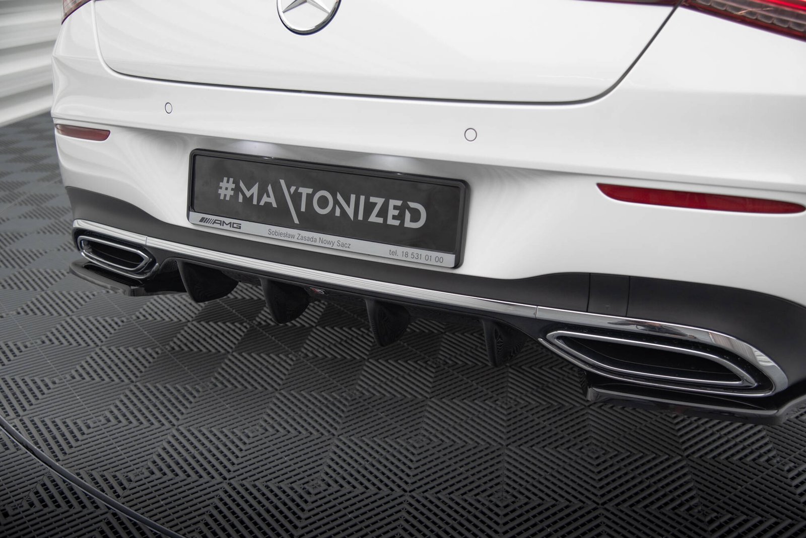 Faldón Trasero Mercedes-Benz CLA AMG-Line X118 - Imagen 2