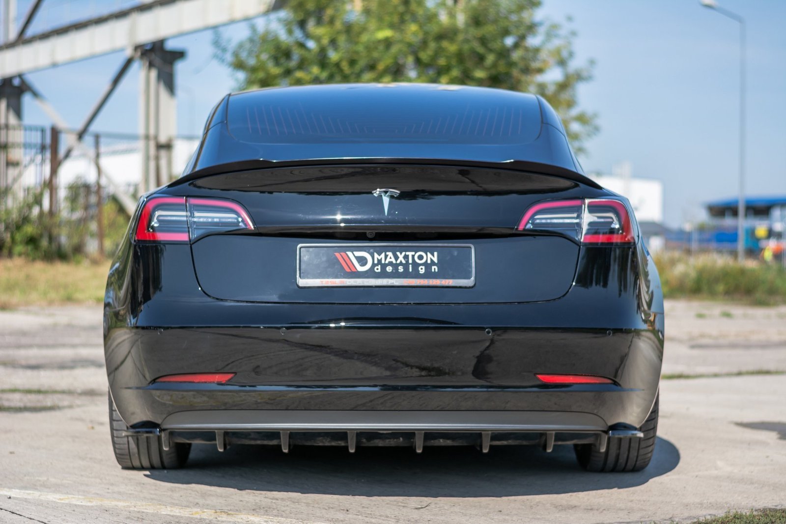 Faldón Trasero Tesla Model 3