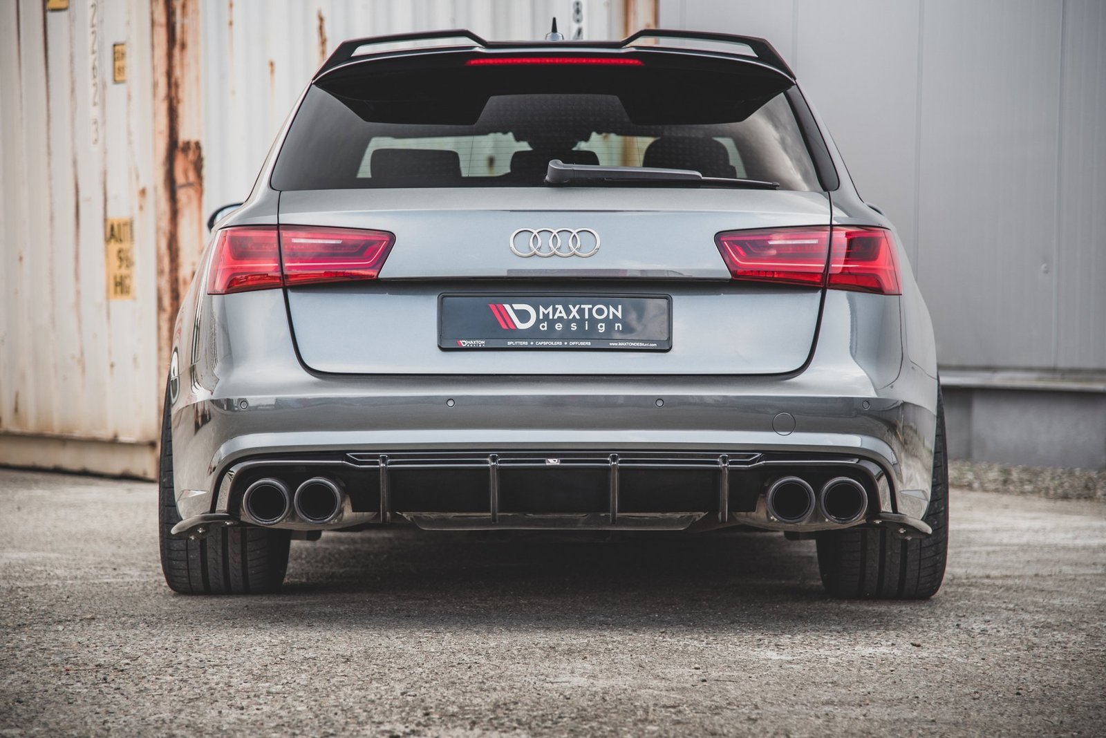 Faldón Trasero Audi S6 C7 Facelift