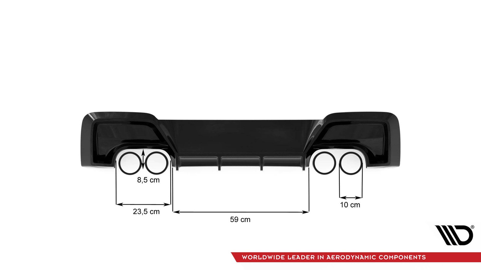 Faldón Trasero BMW M135i F20 - Imagen 2