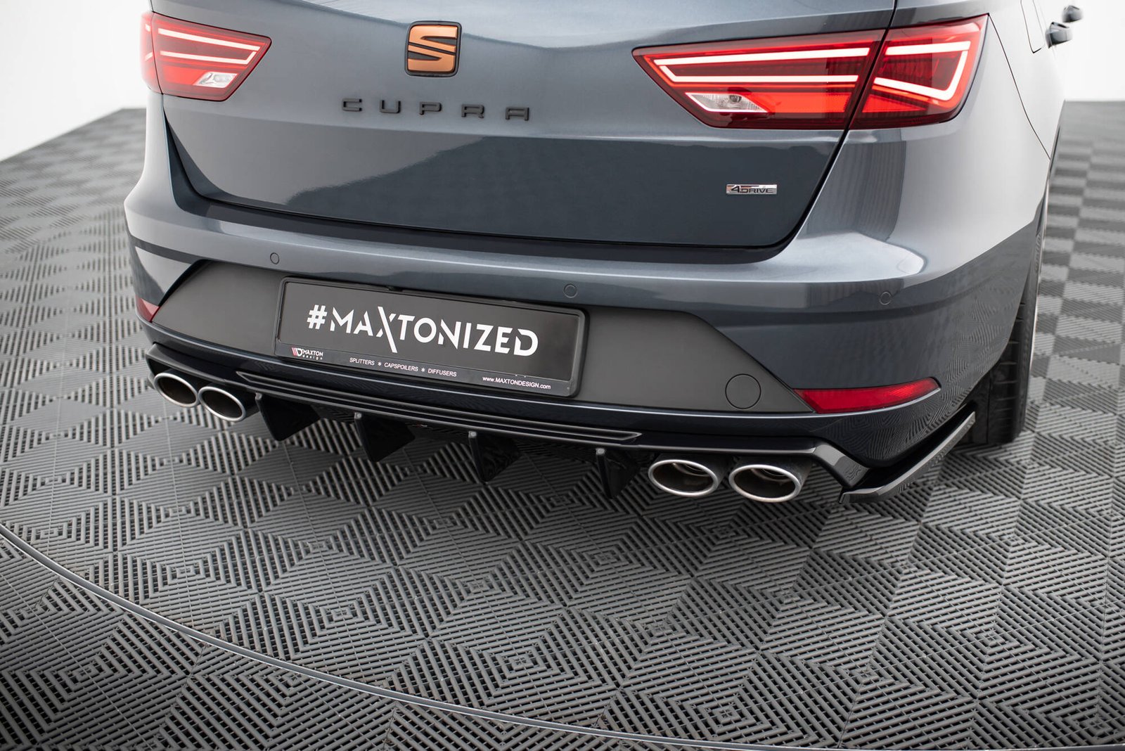 Faldón Trasero Seat Leon Cupra ST Mk3 FL - Imagen 2