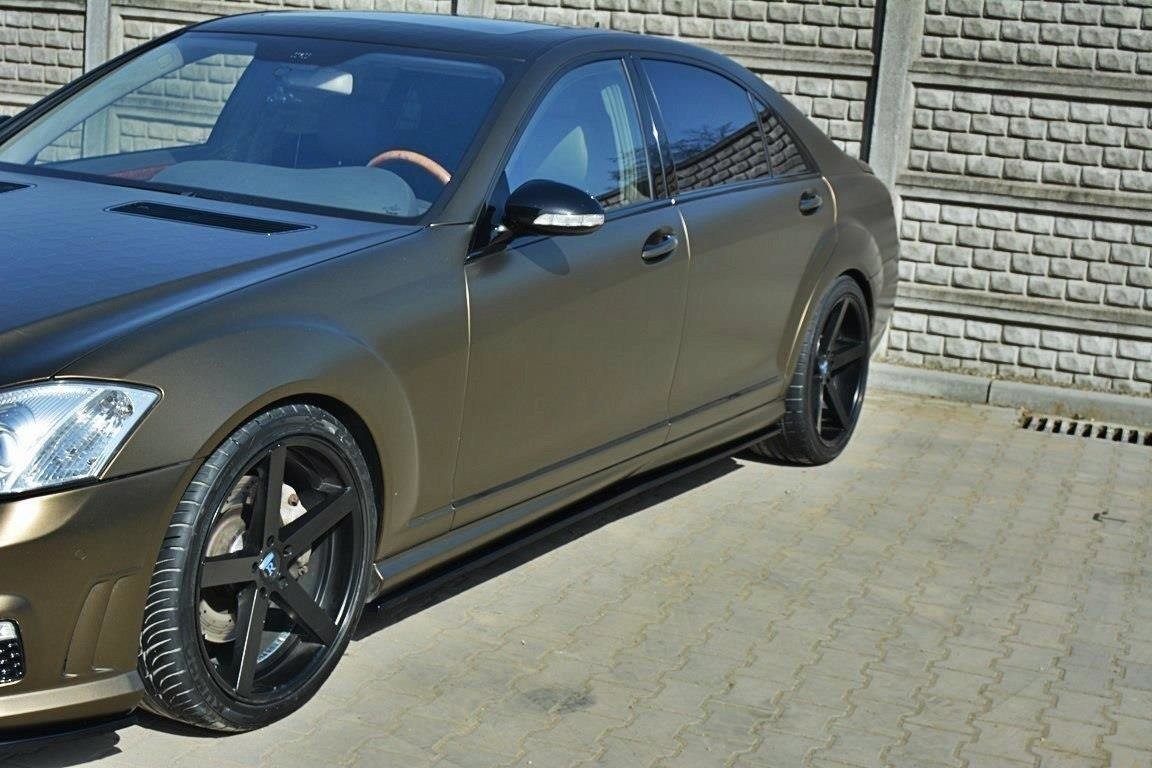 Faldones Laterales con Difusor Mercedes S-Class W221 AMG LWB - Imagen 3