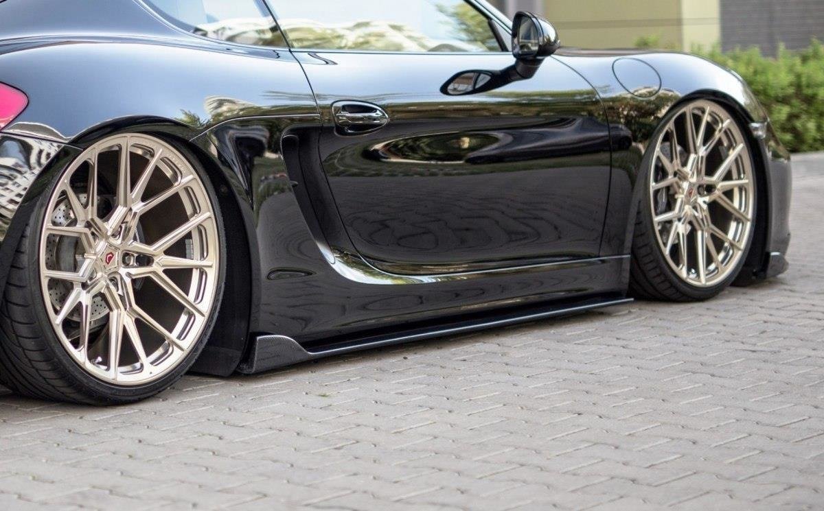 Faldones Laterales con Difusor Porsche Cayman Mk2 981C