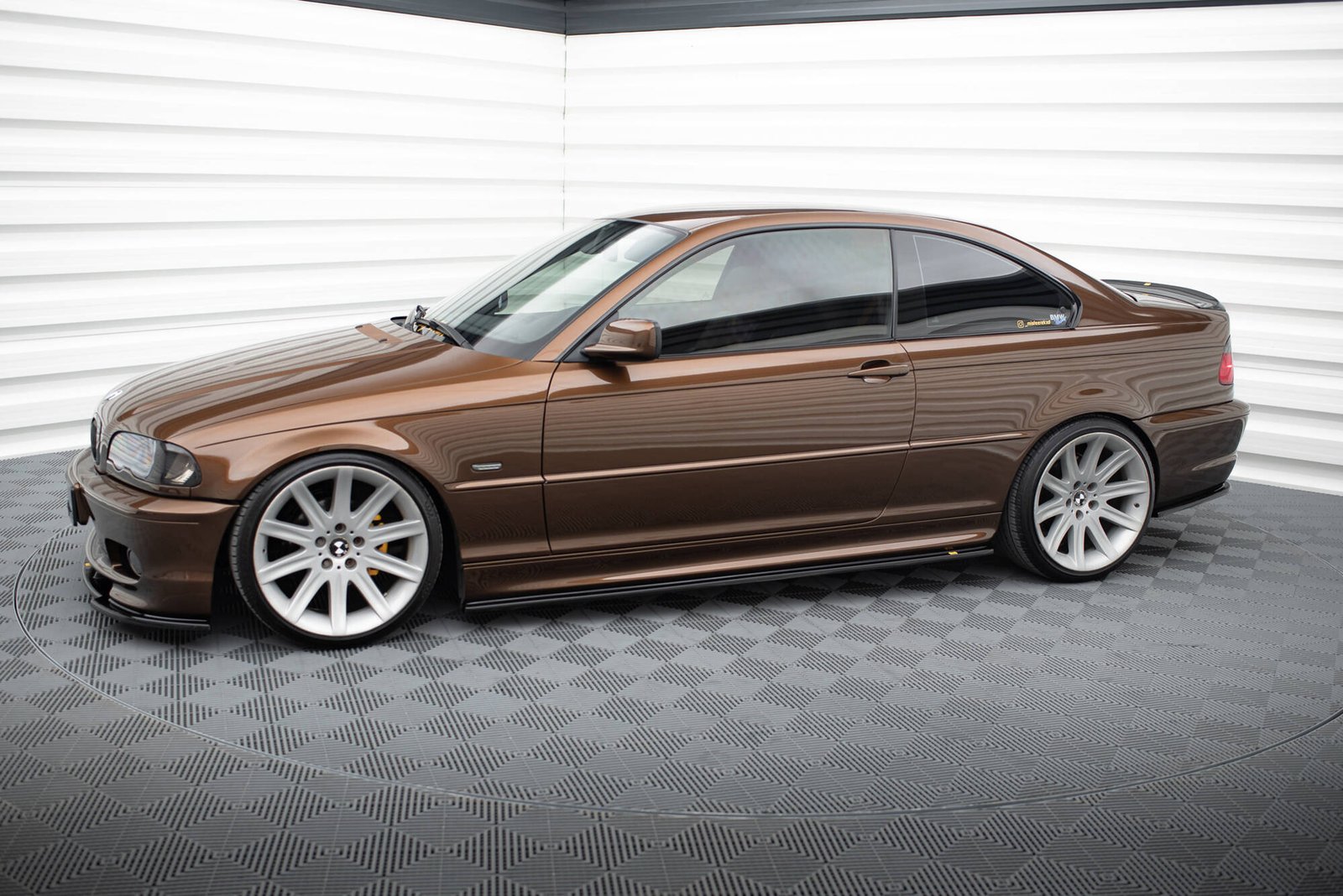 Faldones Laterales con Difusor for BMW 3 E46 Mpack Coupe - Imagen 2