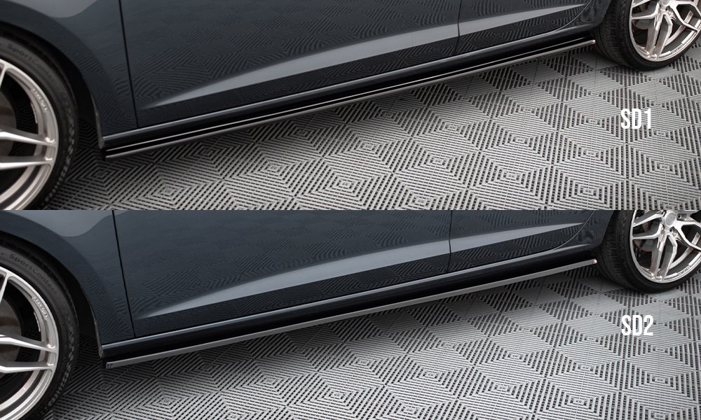 Faldones Laterales con Difusor v.1 Seat Leon Mk3 Cupra/ FR Facelift - Imagen 3