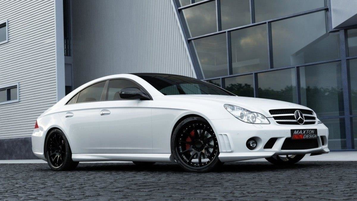Faldones Laterales Mercedes CLS C219 (W204 AMG Look)