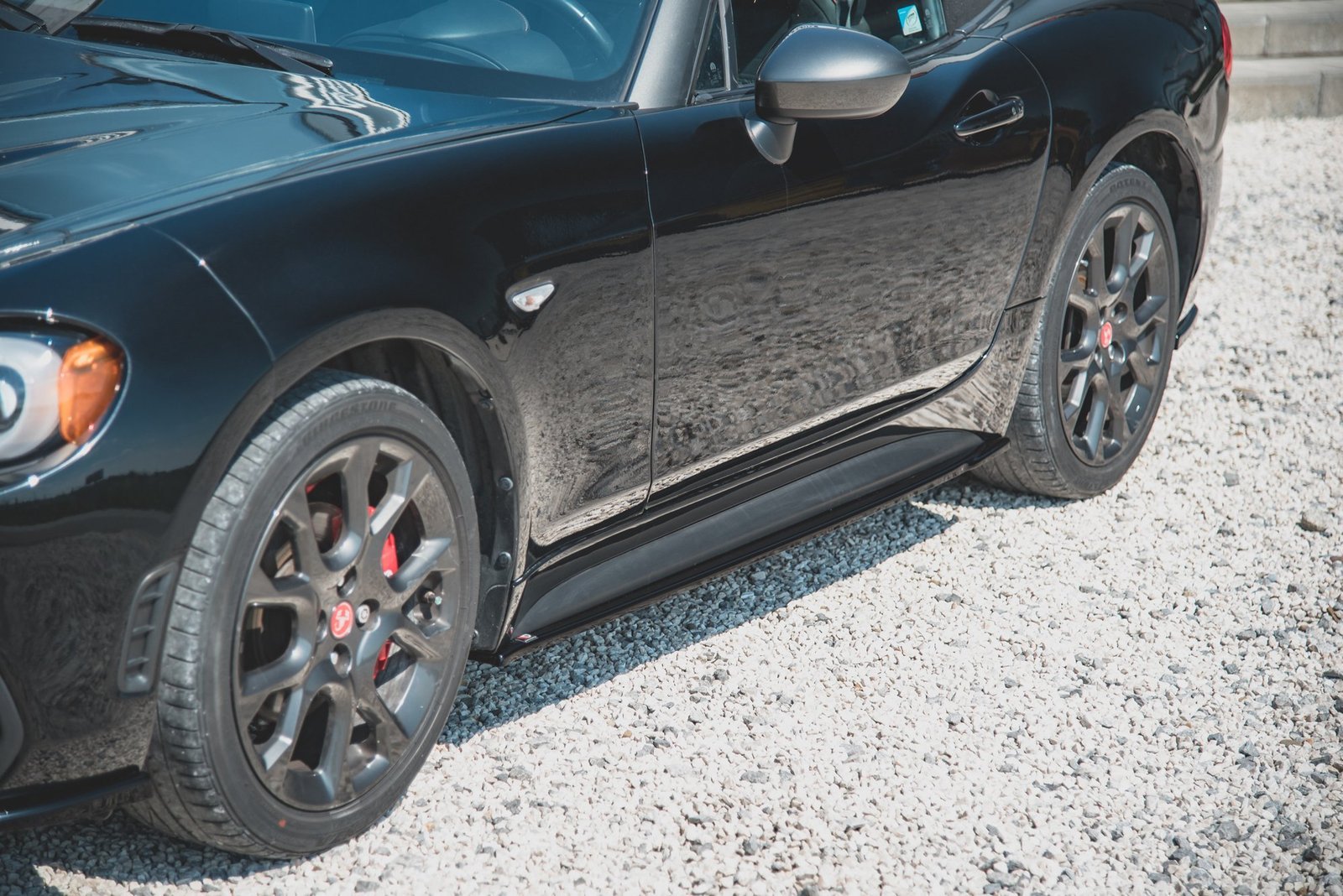 Faldones Laterales con Difusor Abarth 124 Spider