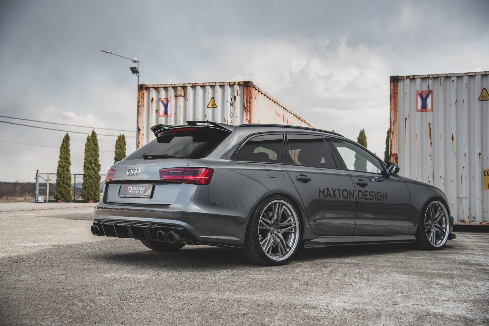Faldones Laterales con Difusor Audi A6 / A6 C7 S-line/ S6 C7 Facelift - Imagen 6