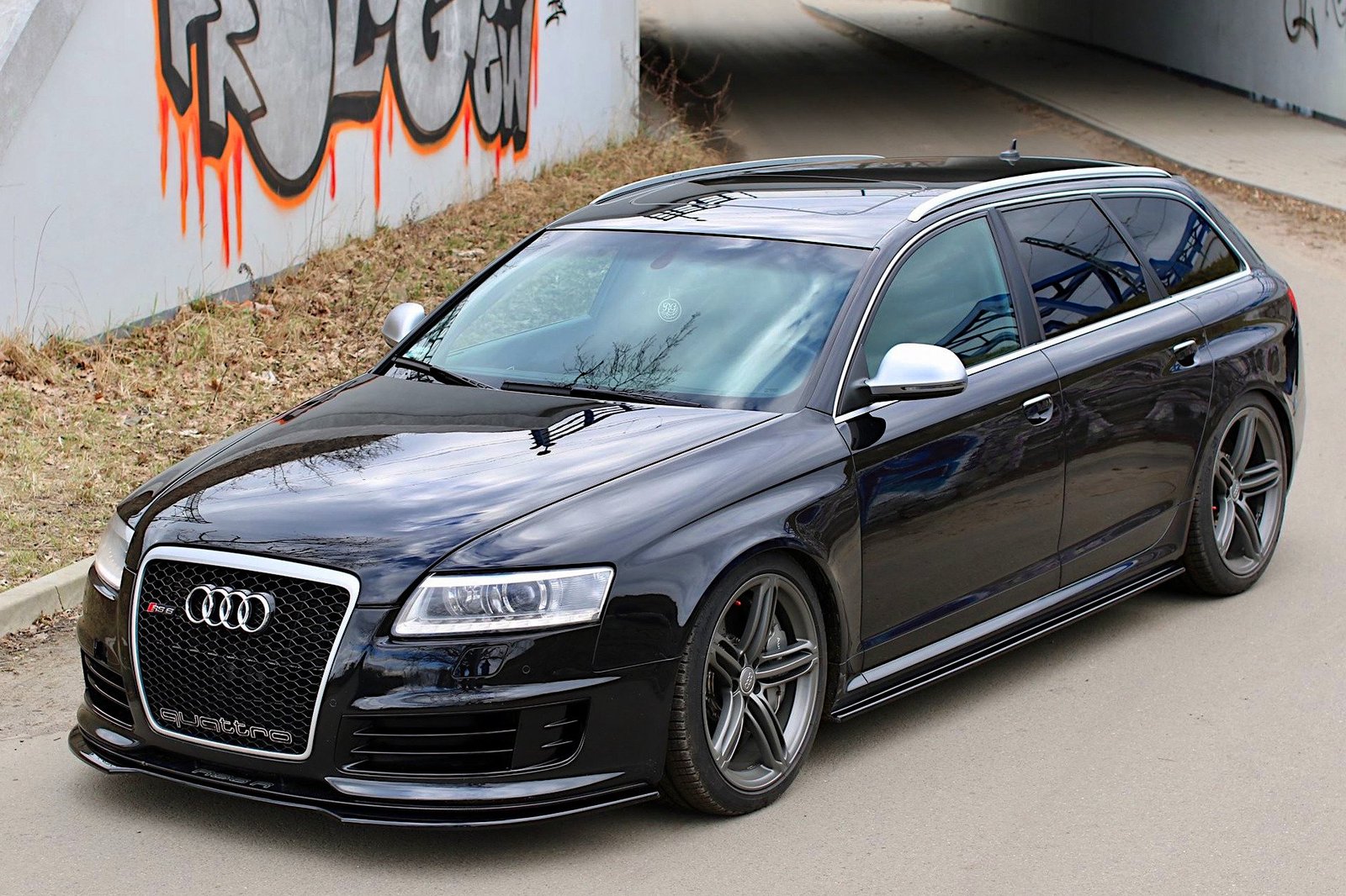 Faldones Laterales con Difusor Audi RS6 C6