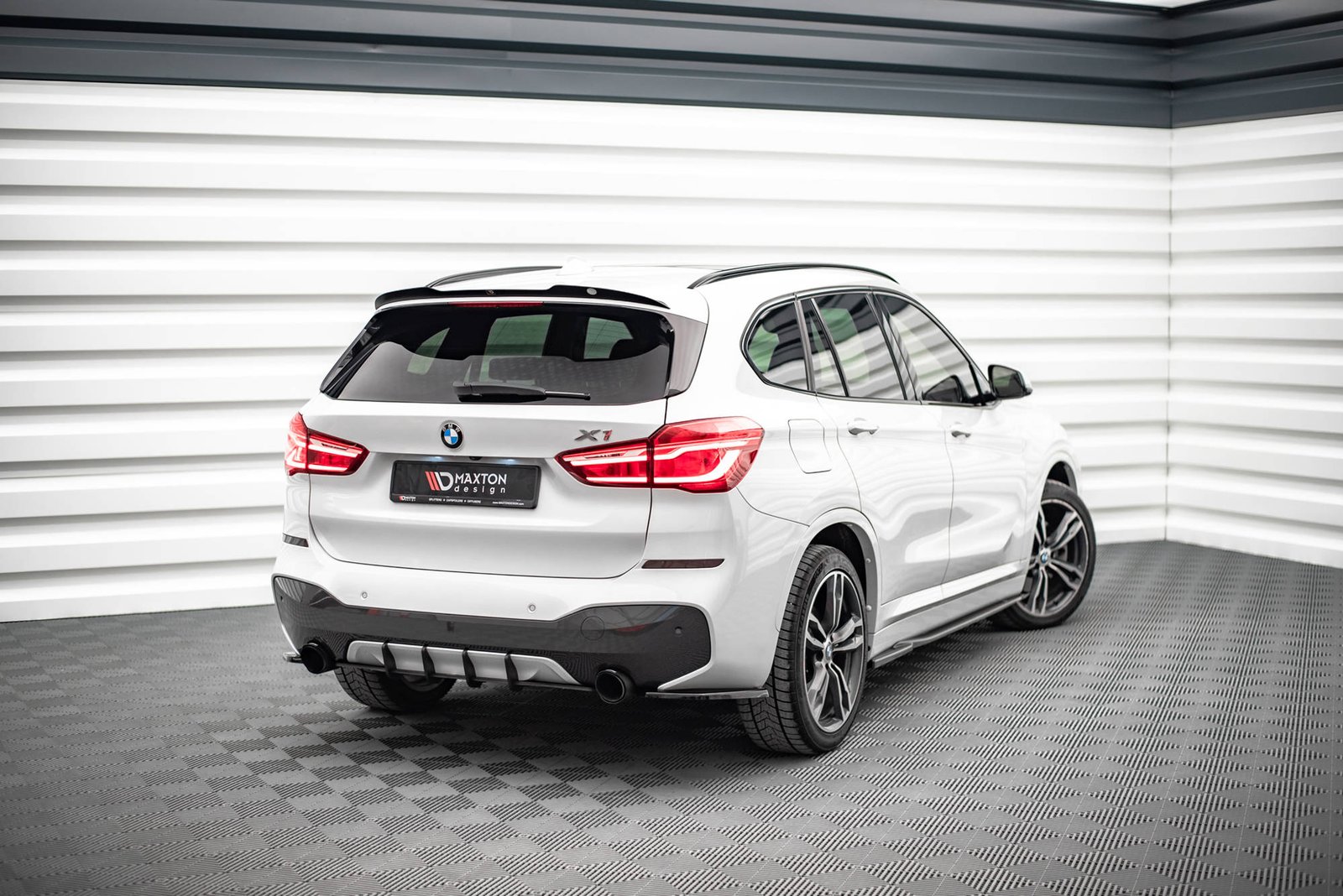 Faldones Laterales con Difusor BMW X1 M-Pack F48 / F48 Facelift - Imagen 2