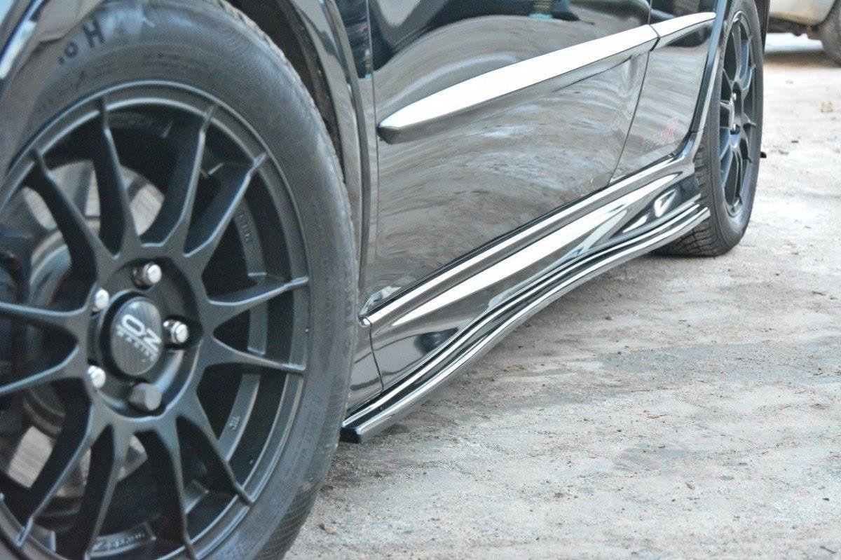 Faldones Laterales con Difusor Honda Civic Type-S/R Mk8 - Imagen 4