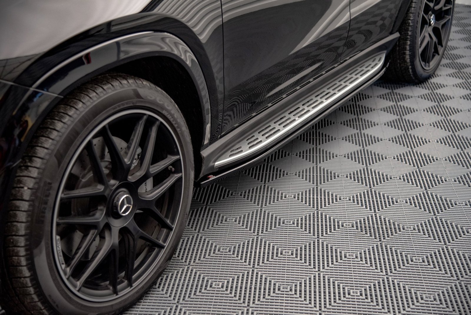 Faldones Laterales con Difusor Mercedes-AMG / AMG-Line GLE Coupe C167 / C167 Facelift
