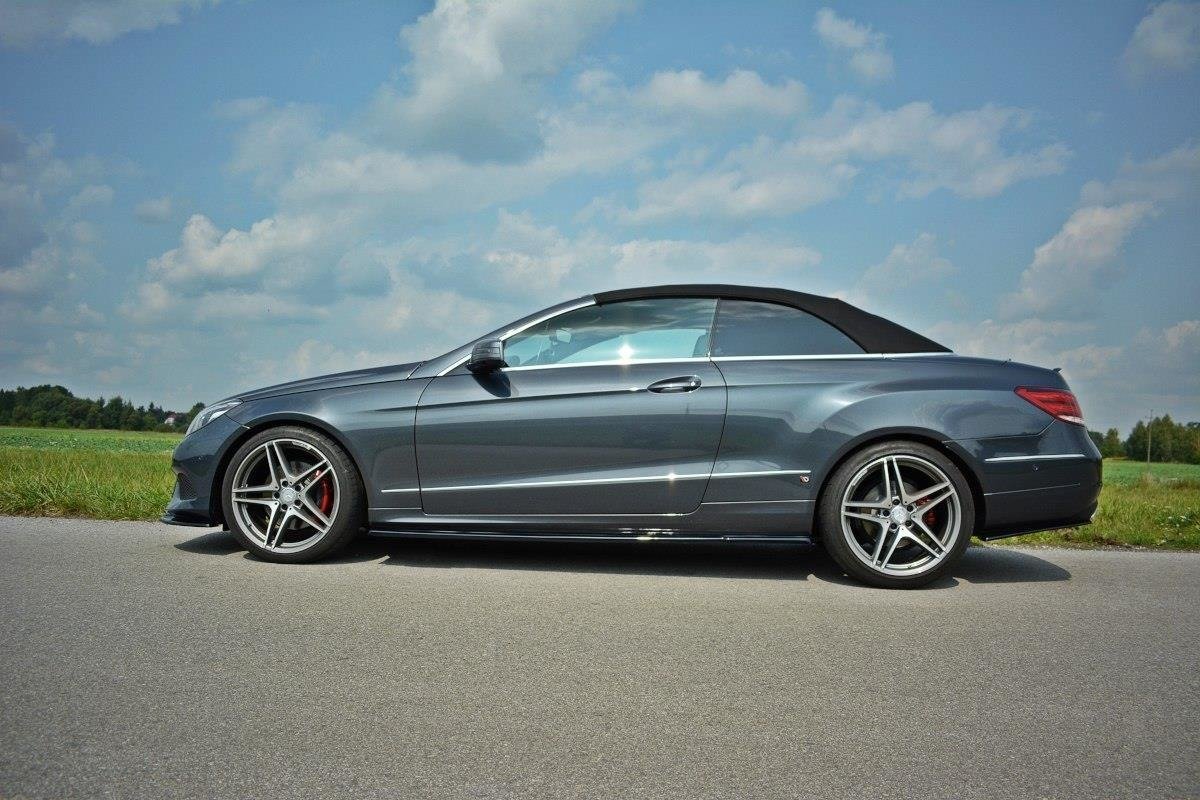 Faldones Laterales con Difusor Mercedes -Benz E Coupe / Cabrio C207 Facelift / A207 Facelit