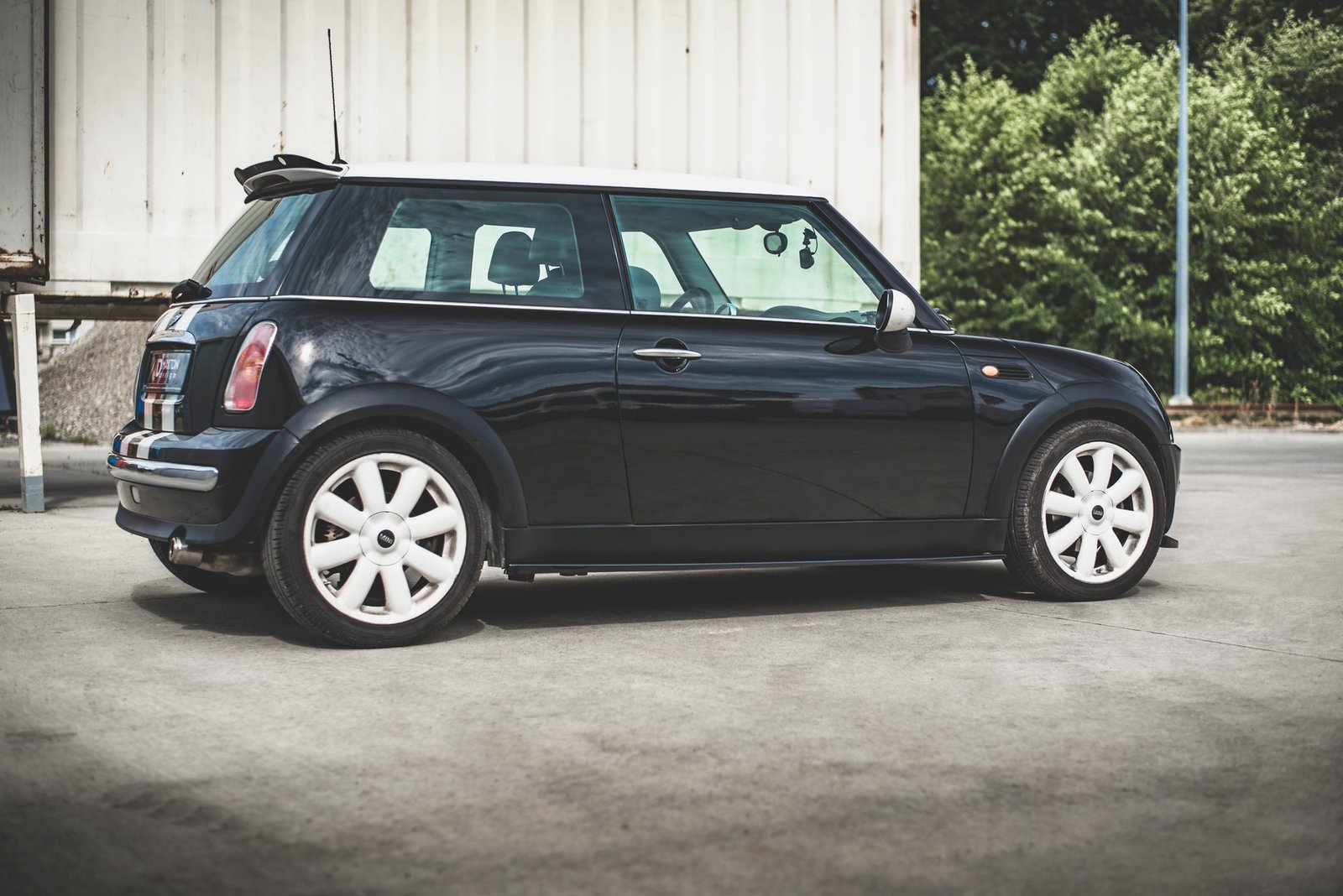 Faldones Laterales con Difusor Mini Cooper / One R50 - Imagen 2