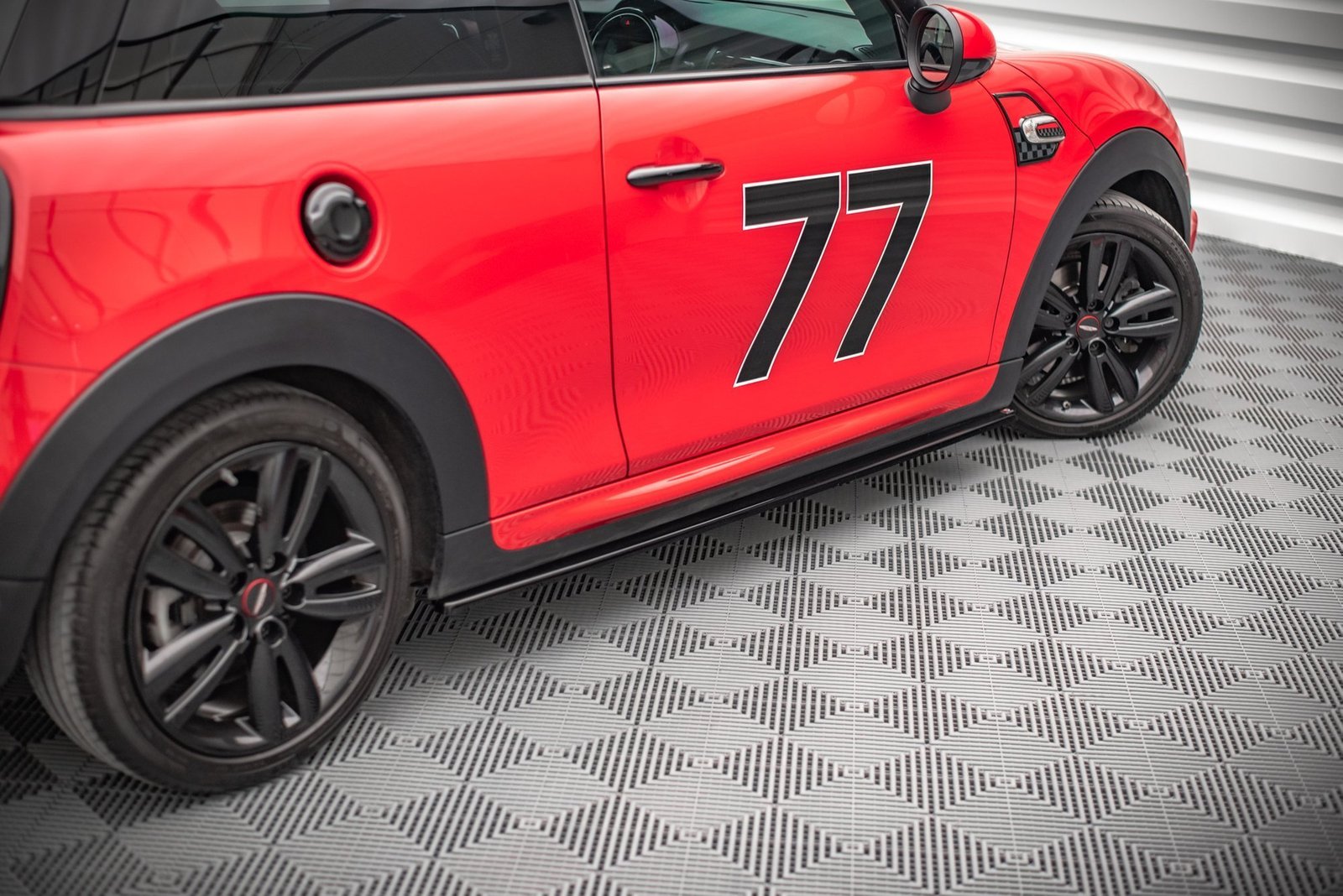 Faldones Laterales con Difusor Mini Cooper S John Cooper Works F56