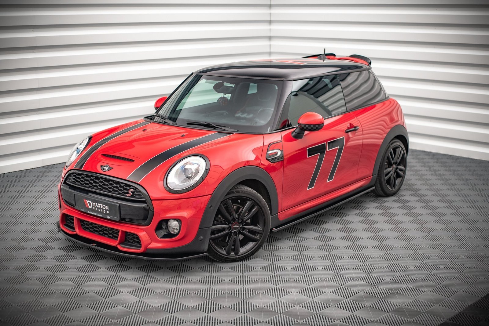 Faldones Laterales con Difusor Mini Cooper S John Cooper Works F56 - Imagen 2