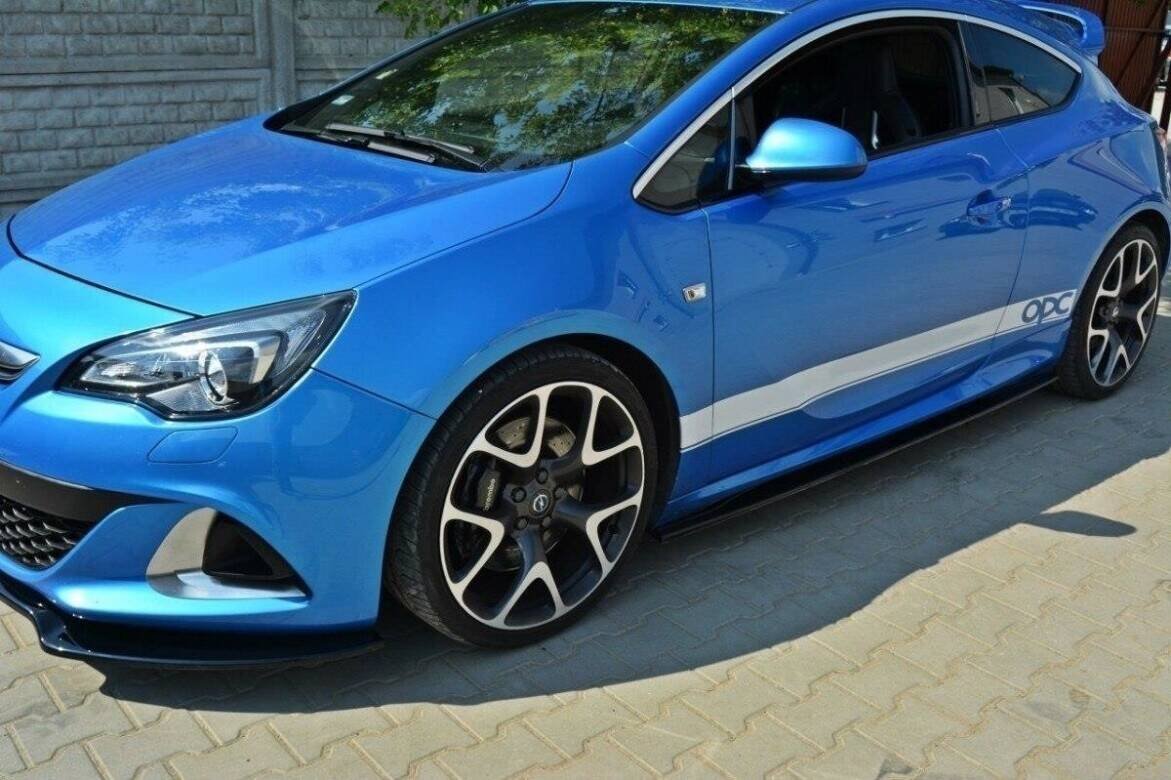 Faldones Laterales con Difusor Opel Astra OPC / VXR J