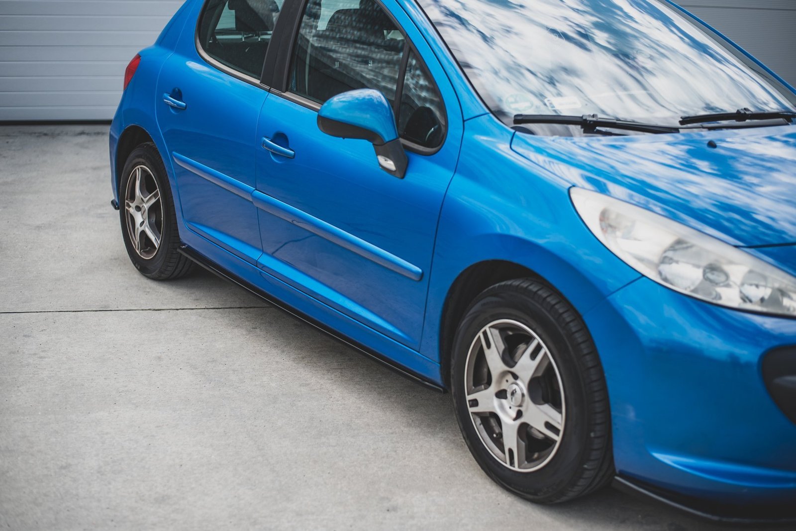 Faldones Laterales con Difusor Peugeot 207 Sport