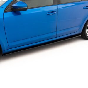 Faldones Laterales con Difusor Skoda Octavia RS Hatchback / Combi Mk3 / Mk3 Facelift