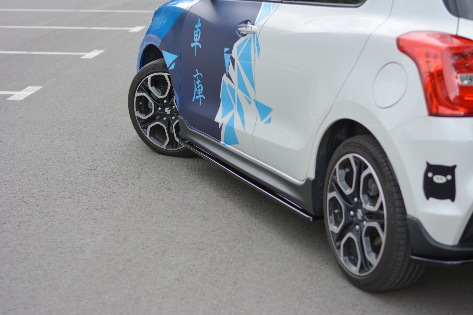 Faldones Laterales con Difusor Suzuki Swift Sport Mk6 - Imagen 2