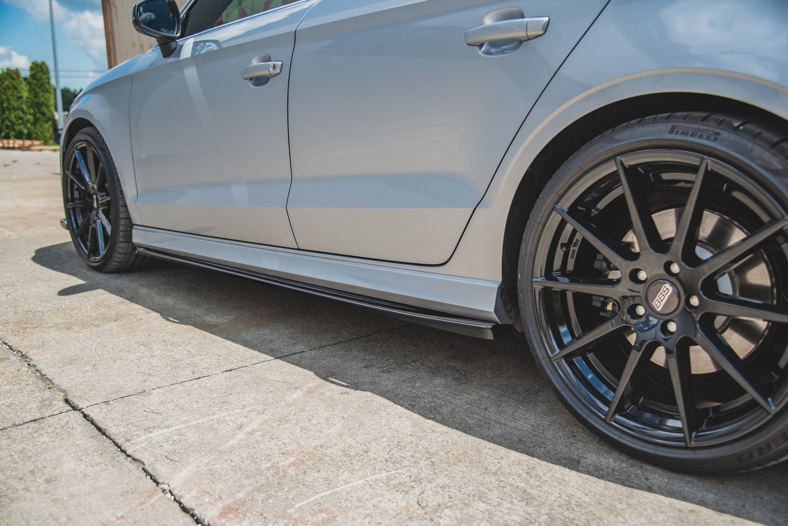 Faldones Laterales con Difusor Audi S3 / A3 S-Line Sedan 8V Facelift - Imagen 3