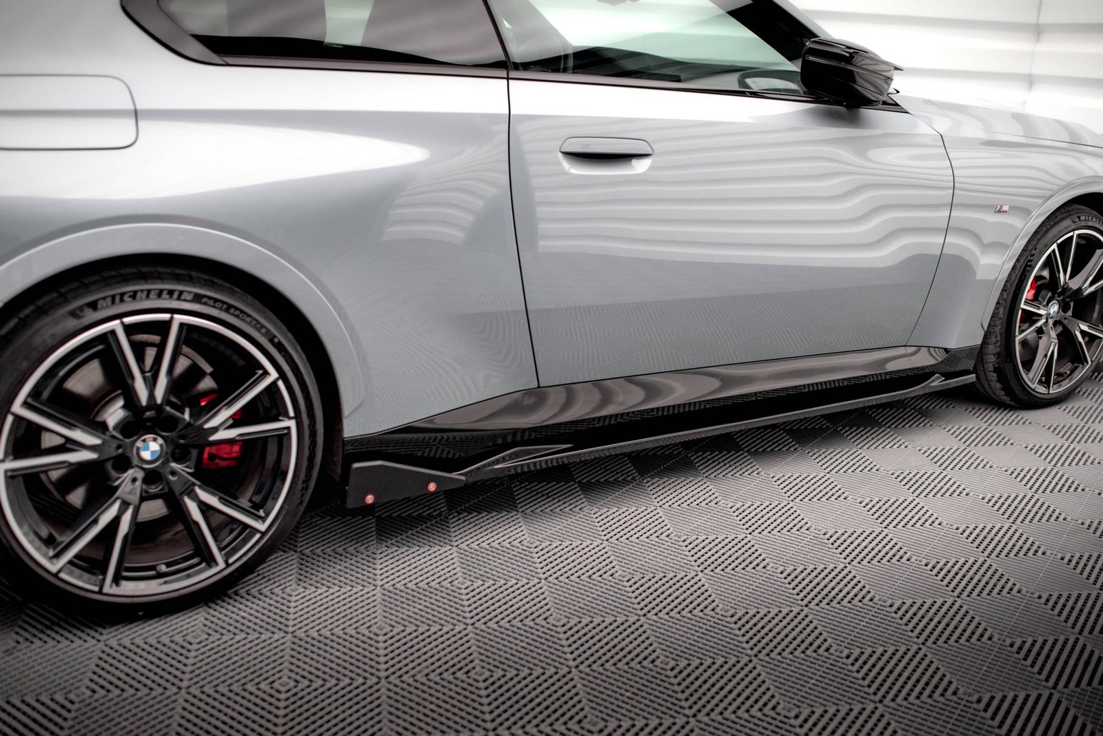 Faldones Laterales con Difusor + Flaps Aerodinámicos BMW 2 Coupe M-Pack / M240i G42 - Imagen 3