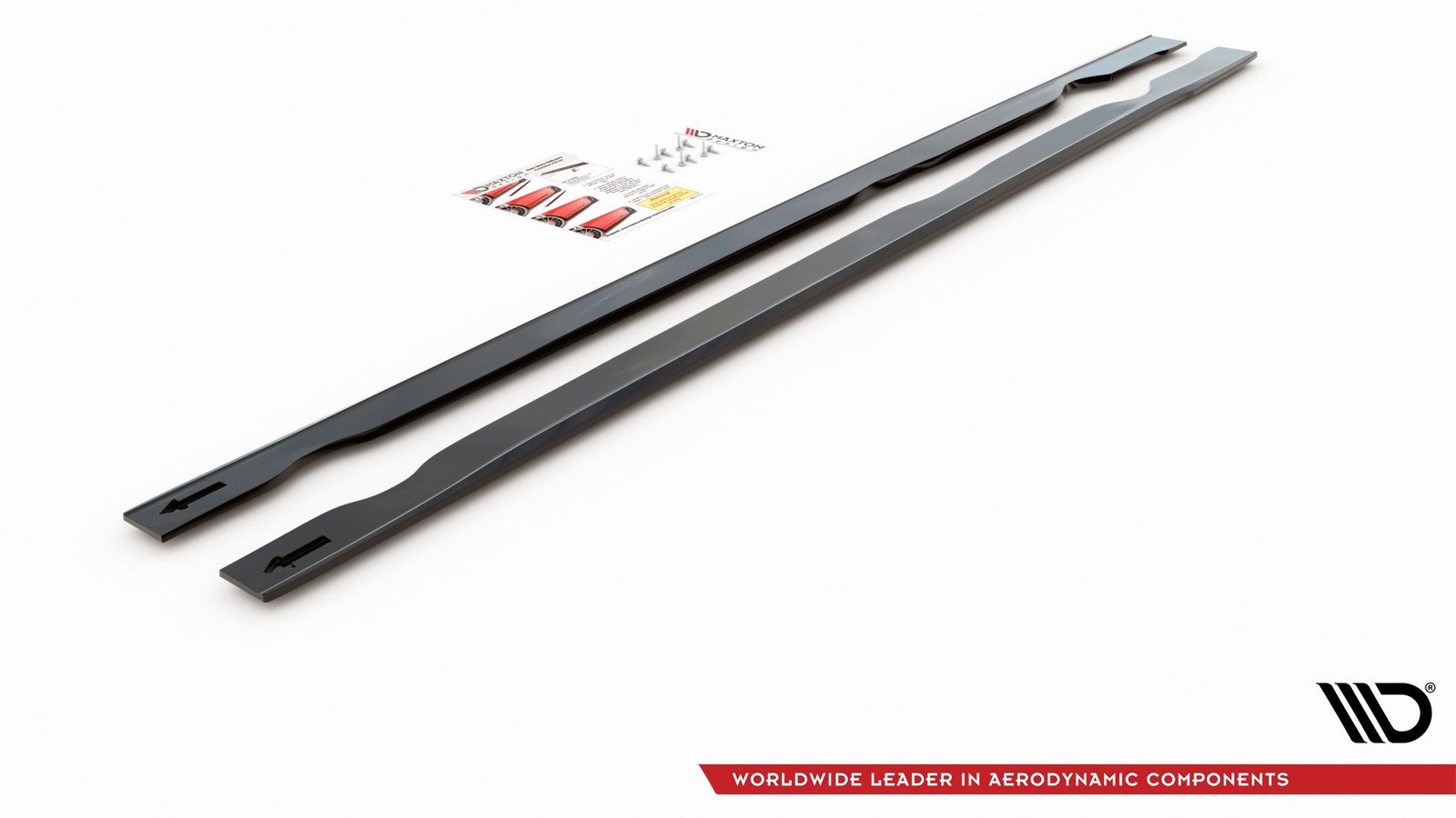 Faldones Laterales con Difusor Volkswagen Golf GTI TCR Mk7 - Imagen 9