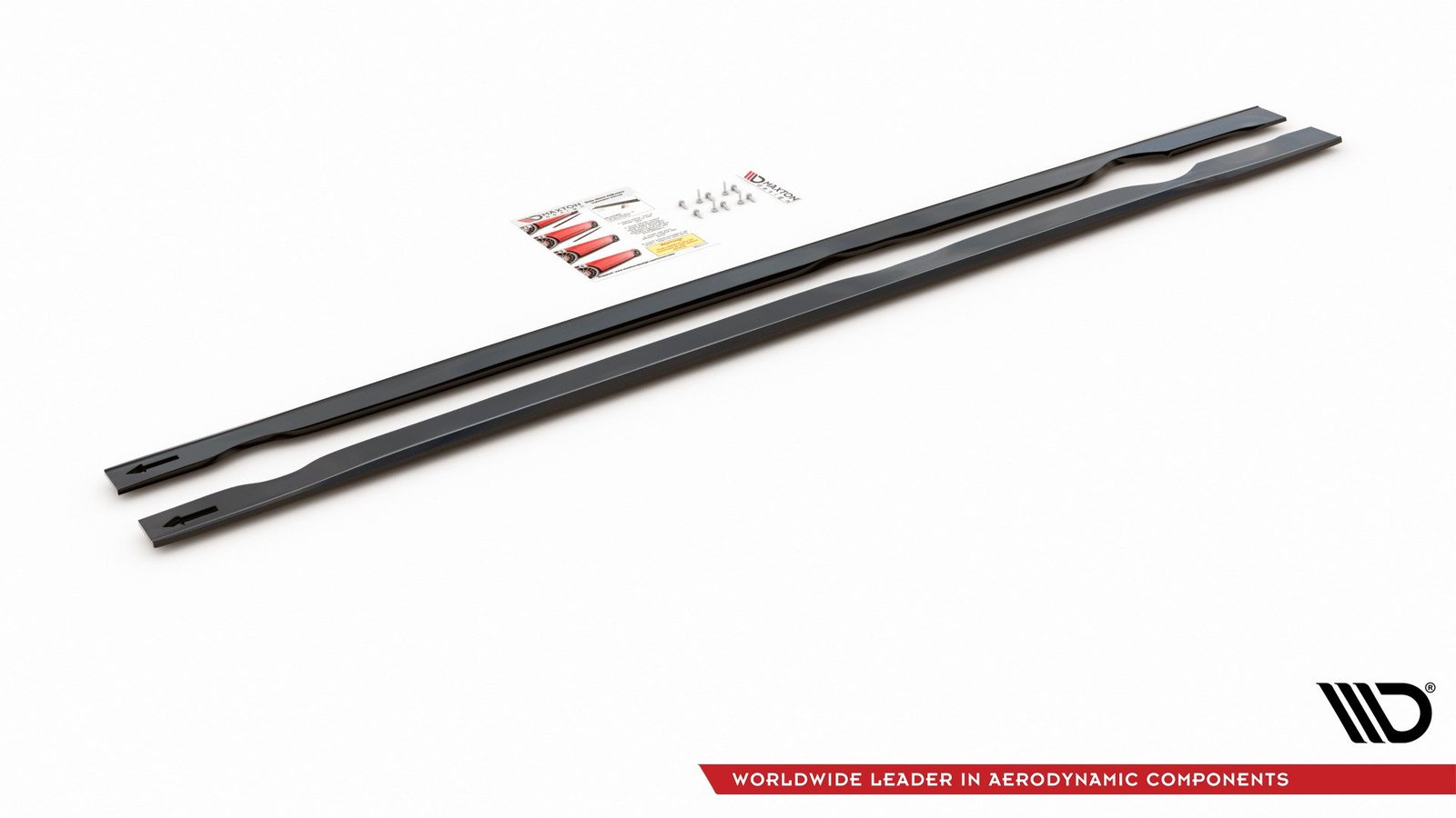 Faldones Laterales con Difusor Volkswagen Golf GTI TCR Mk7 - Imagen 10