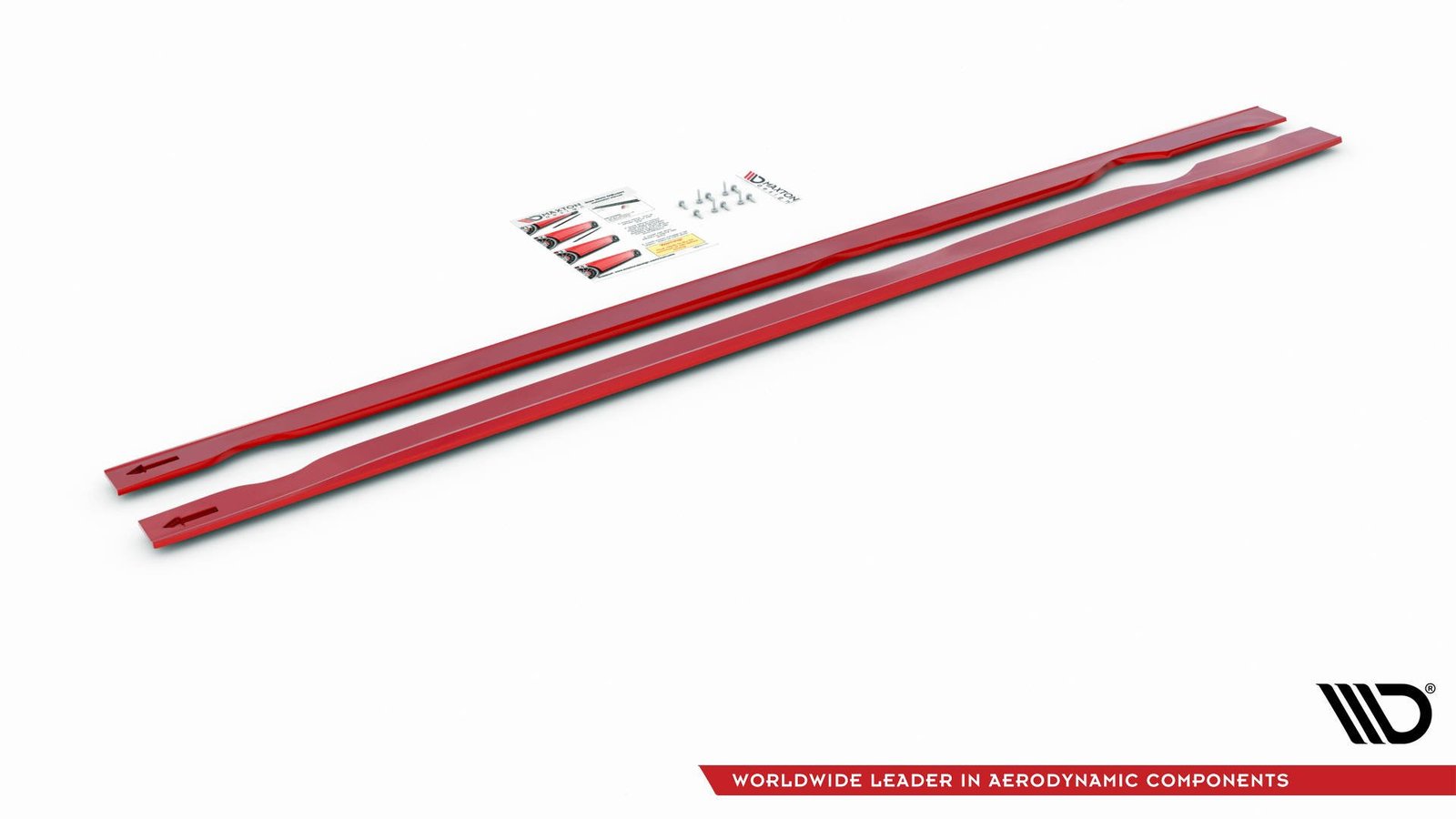 Faldones Laterales con Difusor Volkswagen Golf GTI TCR Mk7 - Imagen 12