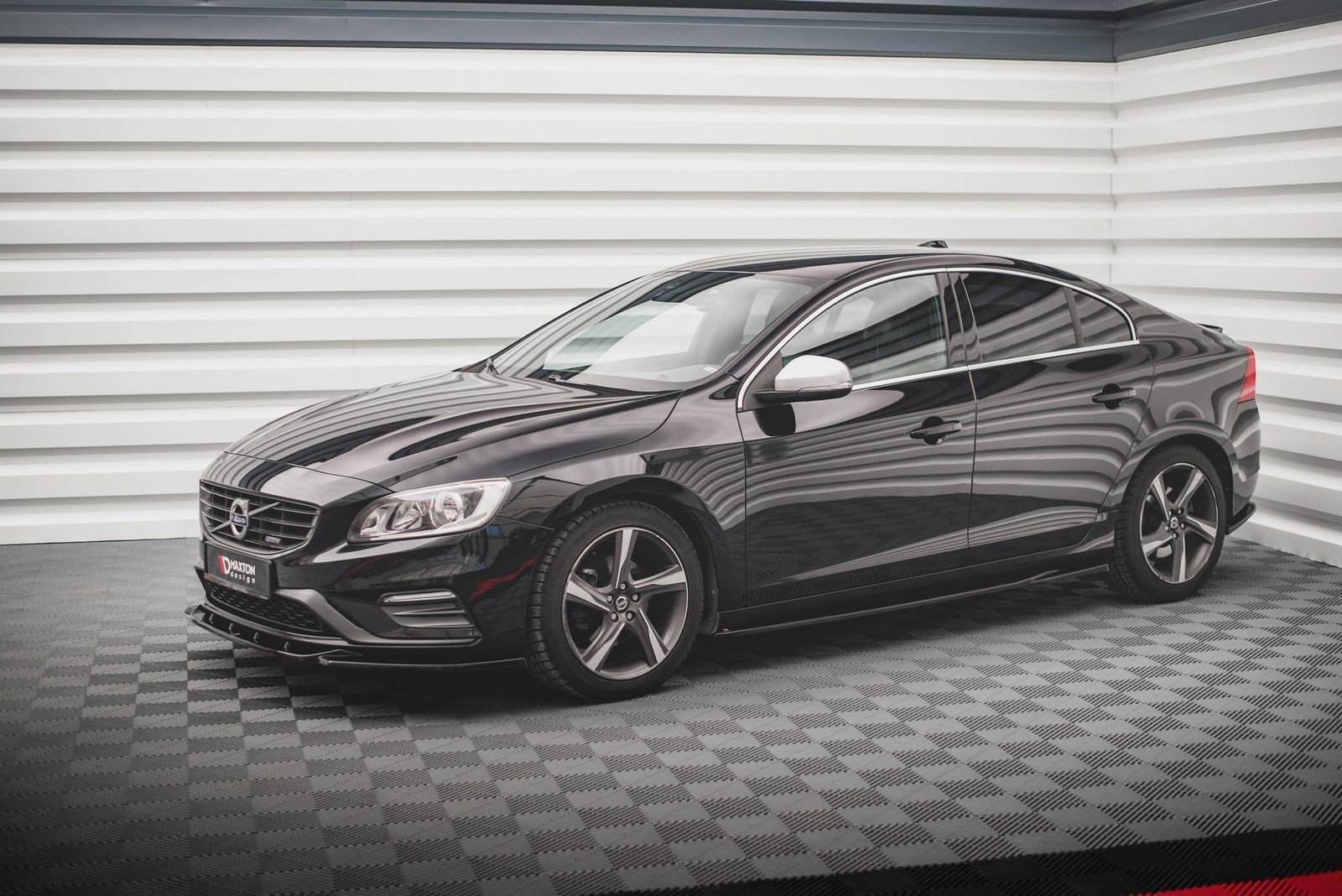 Faldones Laterales con Difusor Volvo S60 Standard / R-Design Mk2 / Mk2 Facelift - Imagen 2