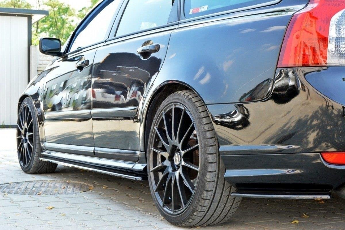 Faldones Laterales con Difusor Volvo V50F R-Design - Imagen 2