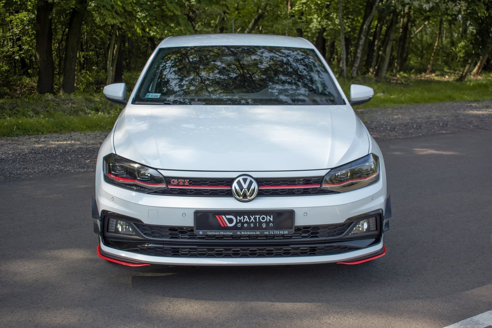 Splittery Przednie Boczne Volkswagen Polo GTI / R-line Mk6 - Imagen 2
