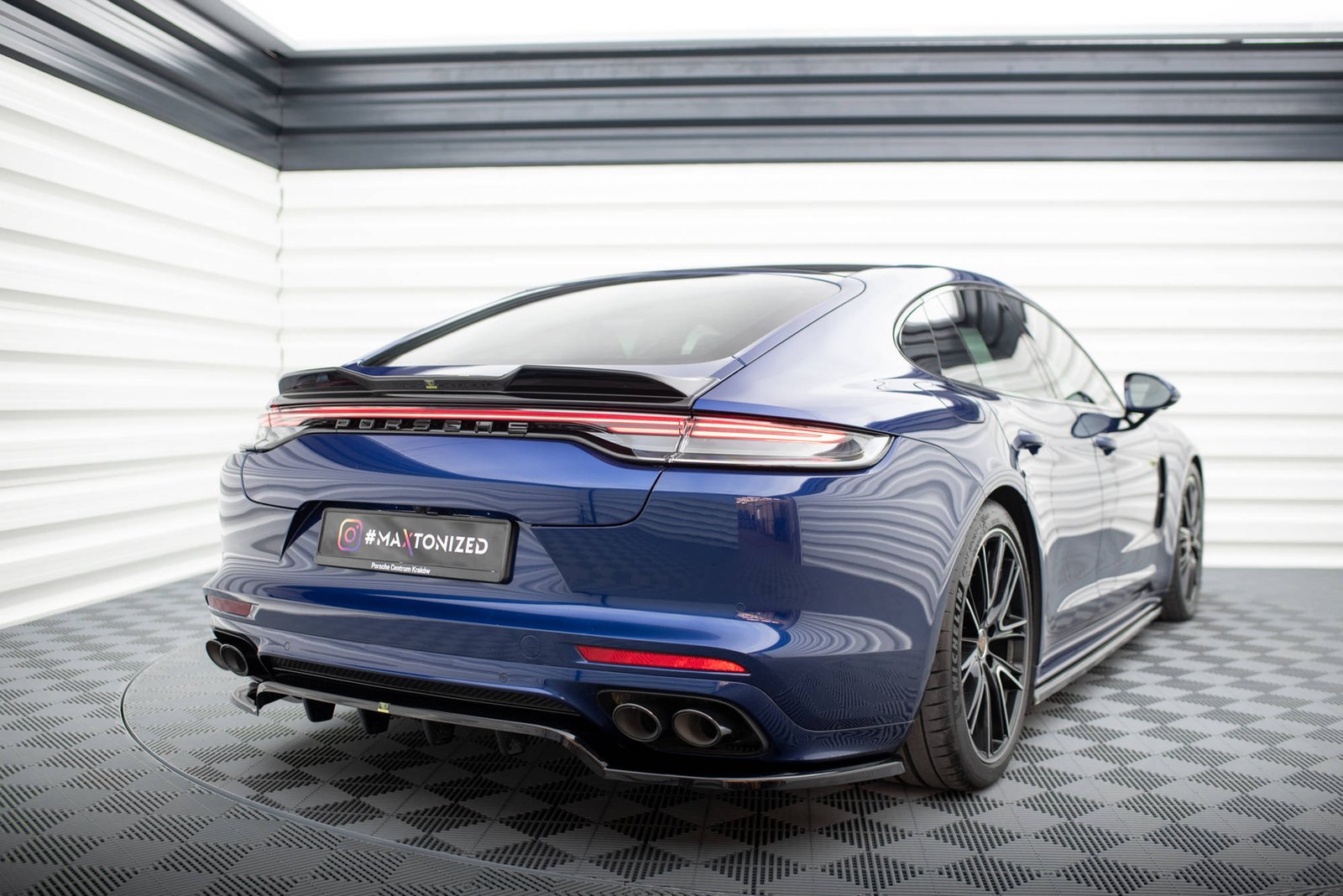 Extensión de Alerón 3D Porsche Panamera E-Hybrid 971 Facelift - Imagen 2