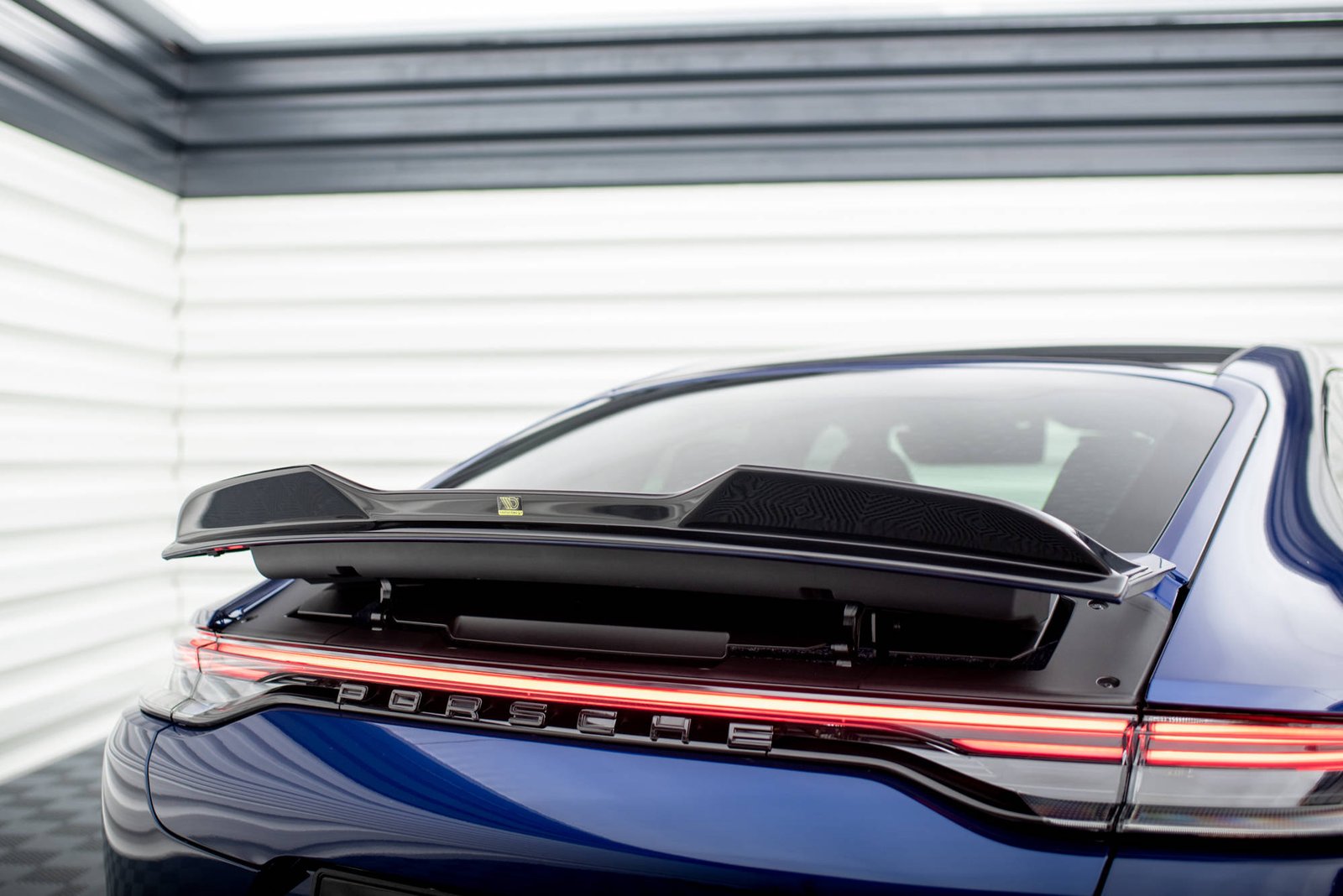 Extensión de Alerón 3D Porsche Panamera E-Hybrid 971 Facelift