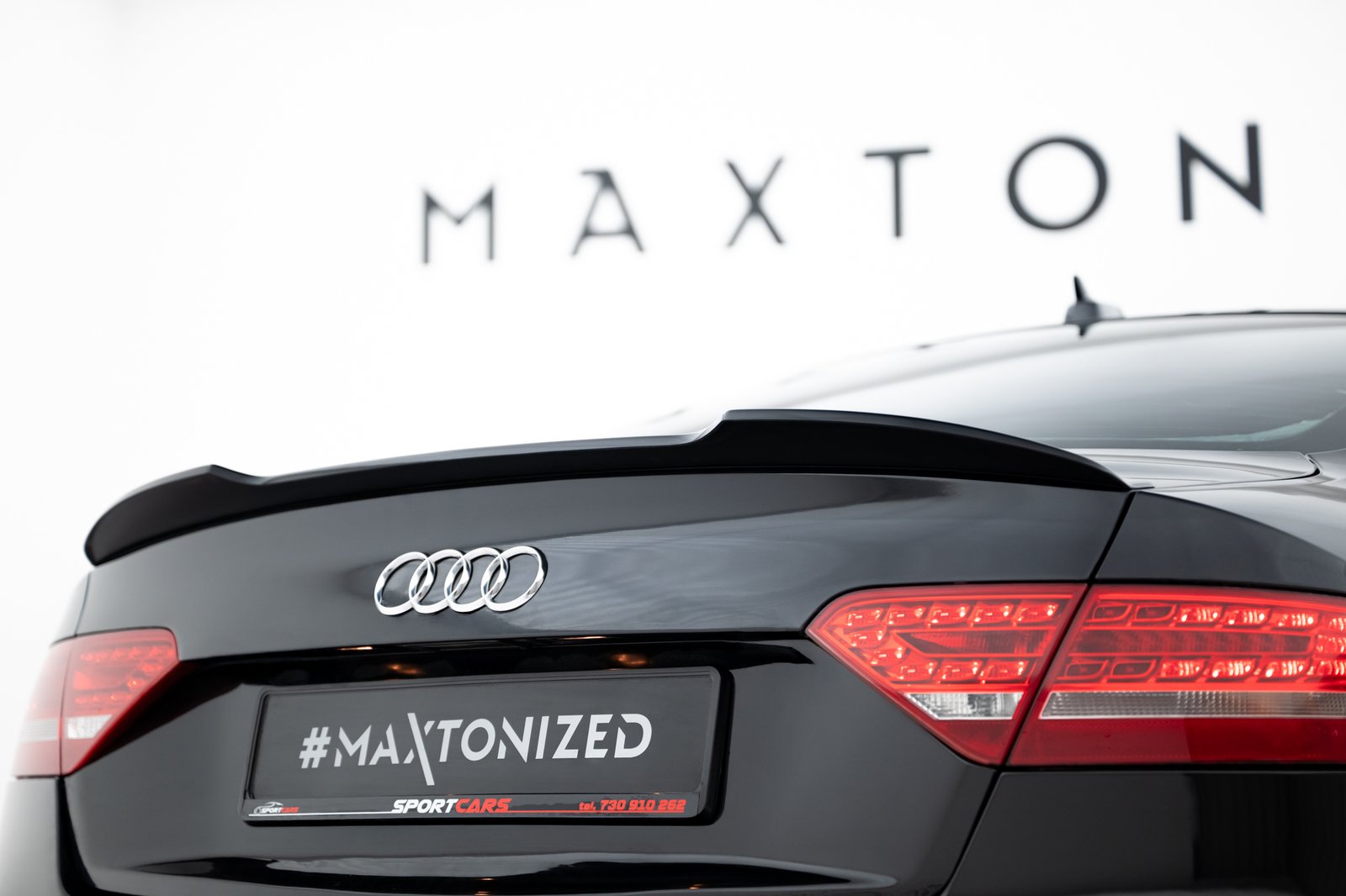 Extensión de Alerón Audi S5 Coupe / A5 S-Line Coupe 8T / 8T Facelift - Imagen 2